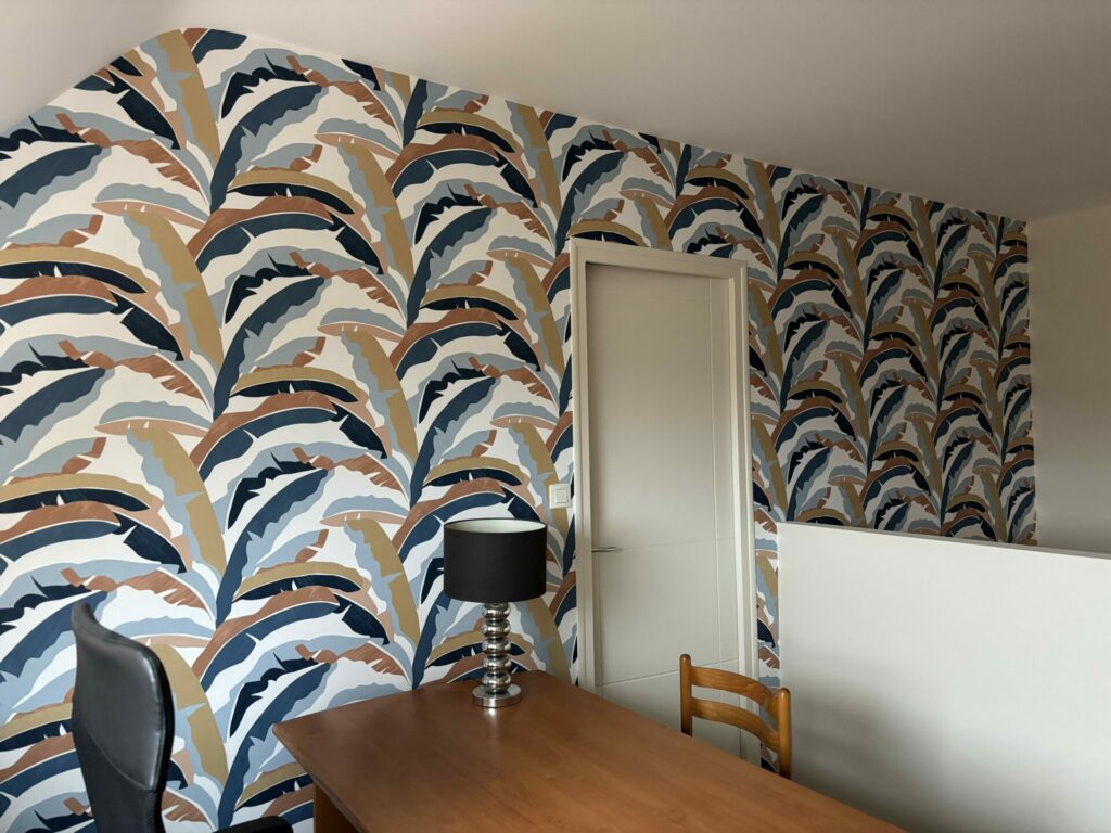 Revêtement mural, papier peint, Peinture Questembertoise à Questembert, Vannes, Molac, Péaule, Muzillac, Morbihan, 56